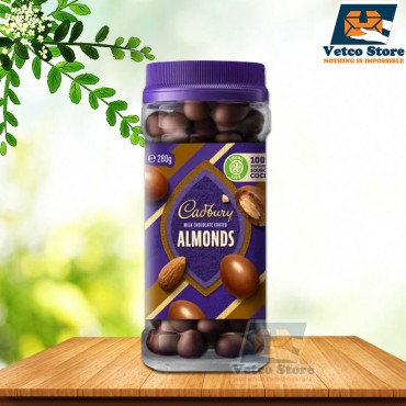 Chocolate Hạnh Nhân Cadbury Milk Chocolate Coated Almonds 280g